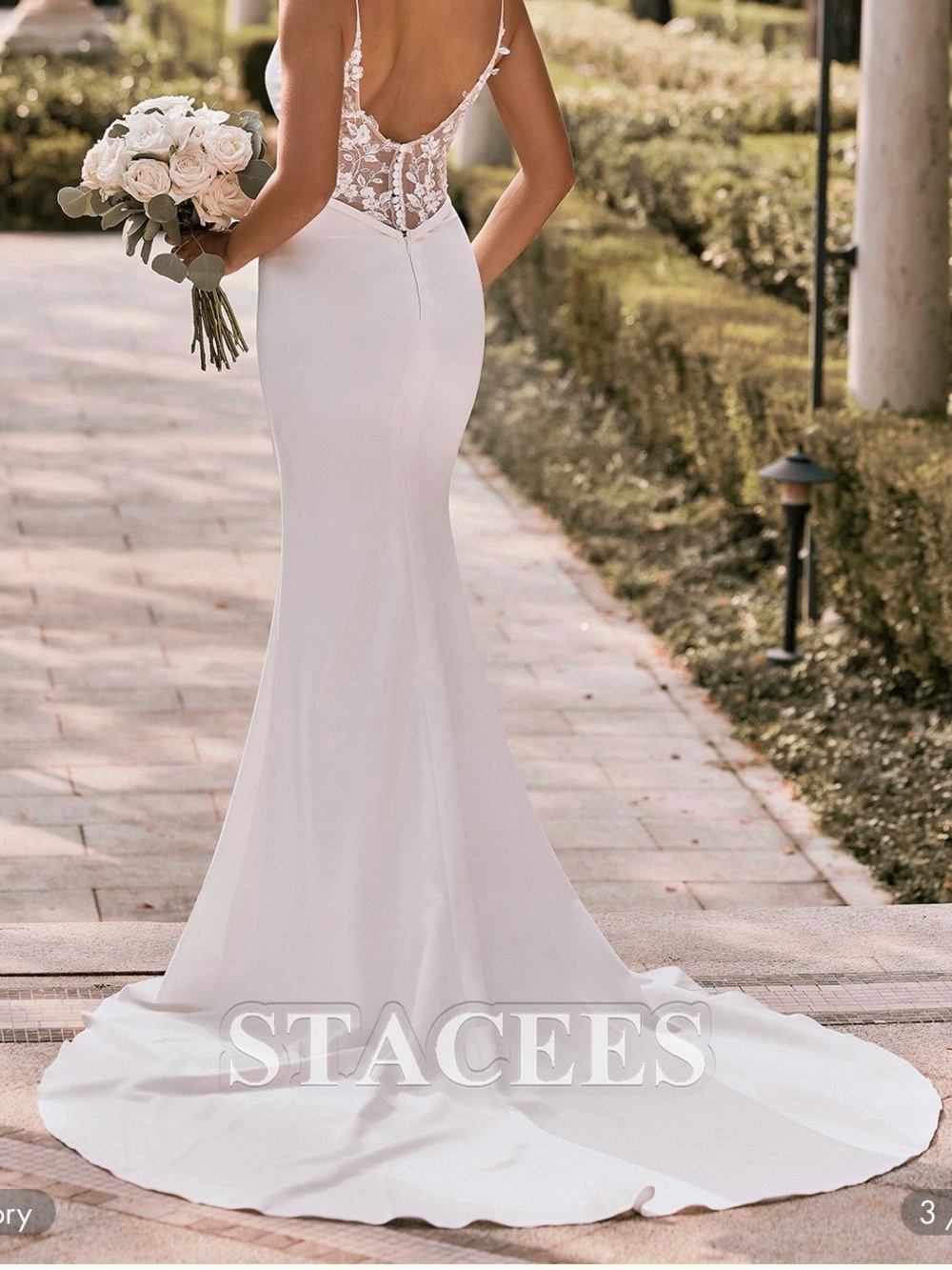 Wedding dress new with tags - Picture 3 of 3